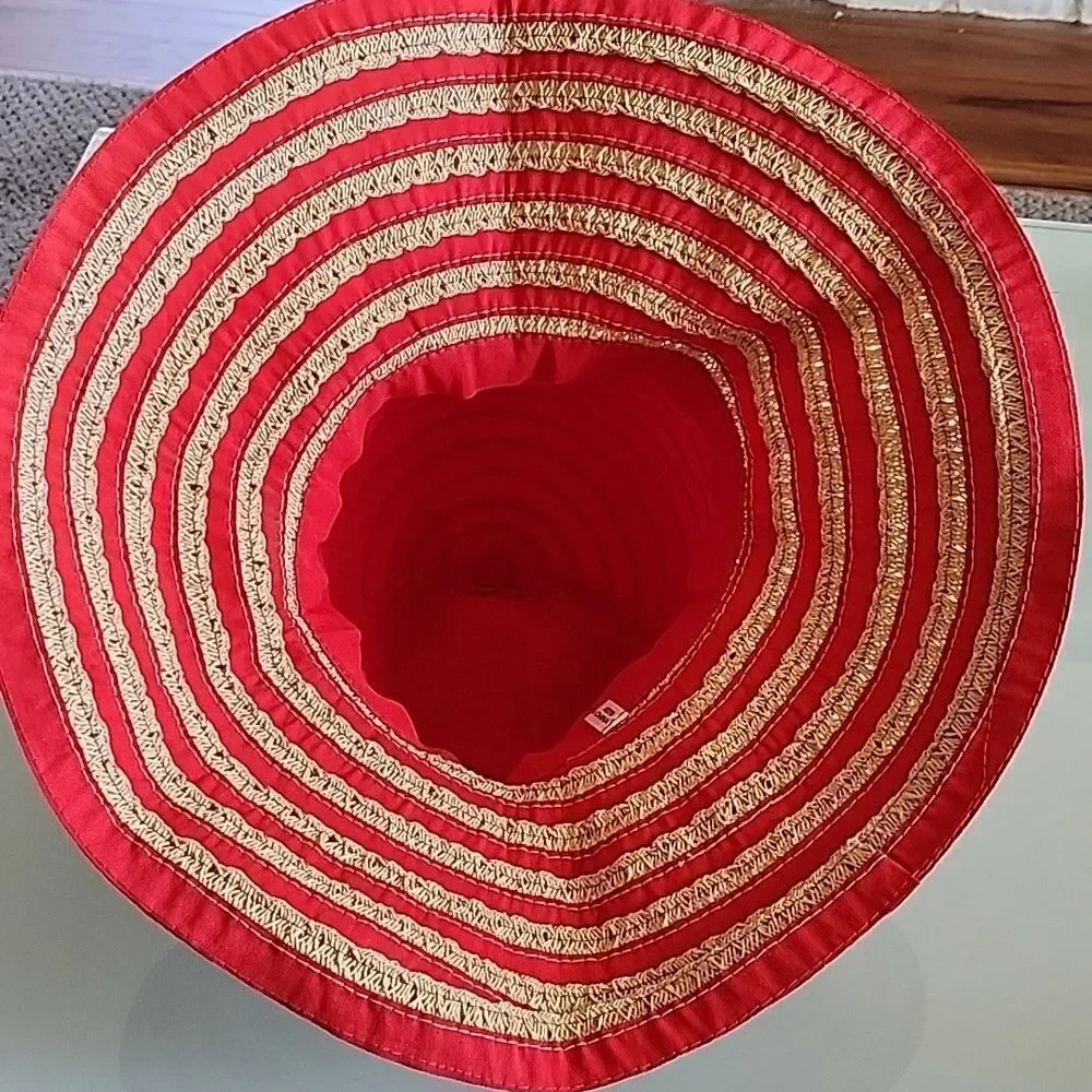 Beautiful Sun‎ Hat Resort Wear  White Lotus Beach Vibes